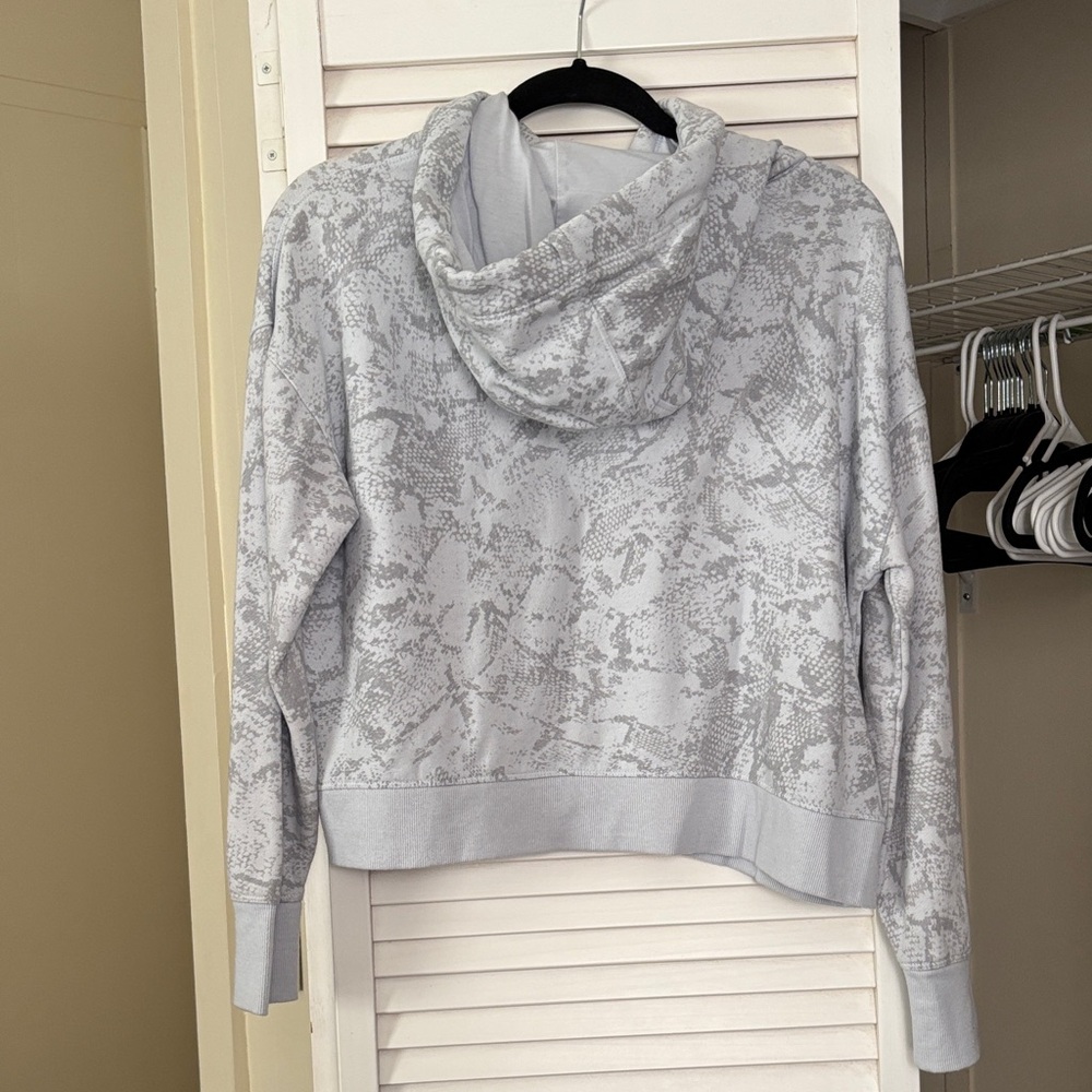 Calvin Klein Performance Gray Patterned Hoodie - image 2